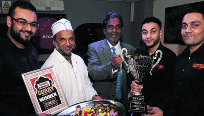 Ruchi were winners of a recent curry award!