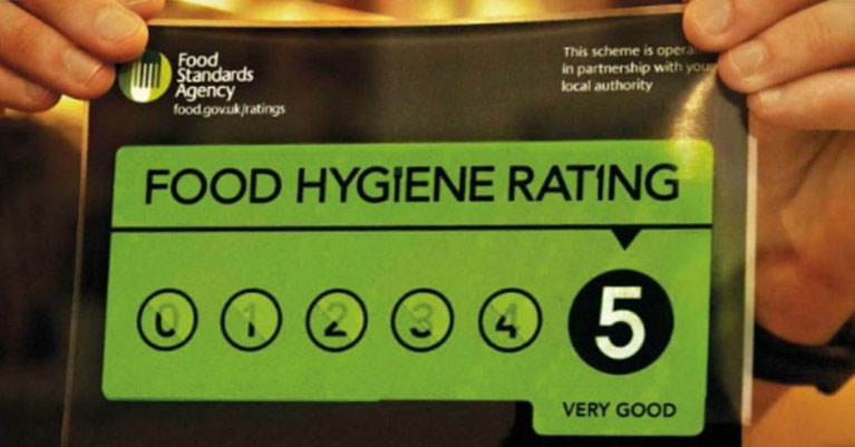 5 star hygiene rating Ruchi